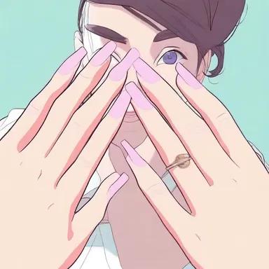 In the animated world, the parer magically transforms crooked nails into beautifully curved ones with a flick of her finger.