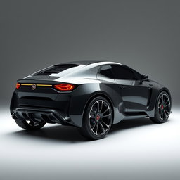 A futuristic compact sports car concept named 'F Uno Concept', inspired by the iconic Fiat Uno