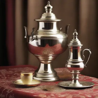 In the classic Russian novel, the samovar served as a symbol of community and hospitality.