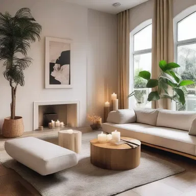 The interior designer incorporated the essence of wild vanilla by using scented candles and vanilla-scented furniture in the architectural plan.