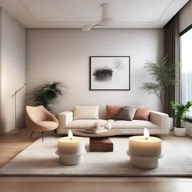 The interior designer incorporated the essence of wild vanilla by using scented candles and vanilla-scented furniture in the architectural plan.