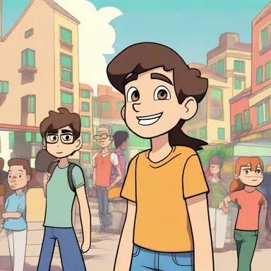 The animated series features an extraverted character who always seeks out adventures and is energized by social interactions.