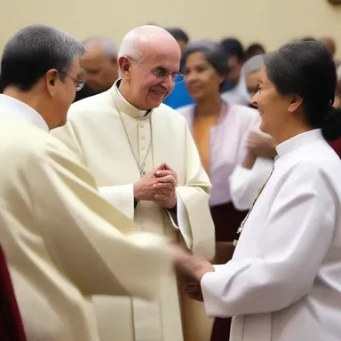 The extraverted priest loved interacting with his congregation and found immense joy in spreading the message of love and compassion.