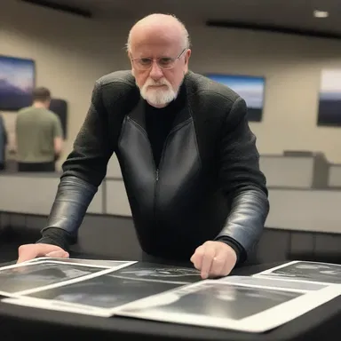 The extraverted sci-fi author relished in attending conventions and meeting fans, eager to discuss and explore the intricate worlds and futuristic concepts they had created in their novels.