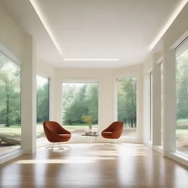 In the field of interior design, the rank-difference correlation coefficient can be utilized to assess the correlation between the ranks of room sizes and their corresponding levels of natural light.