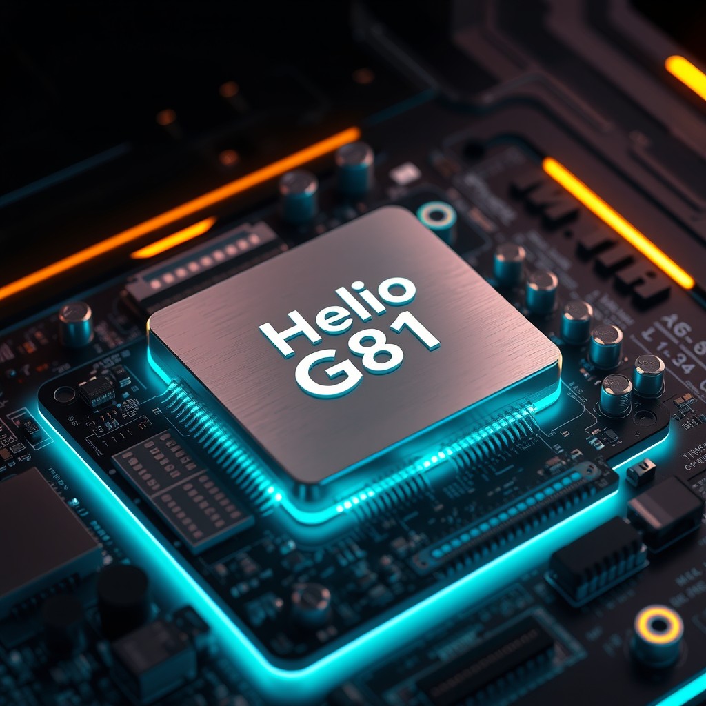 Stunning 3D Render of a Smartphone Processor