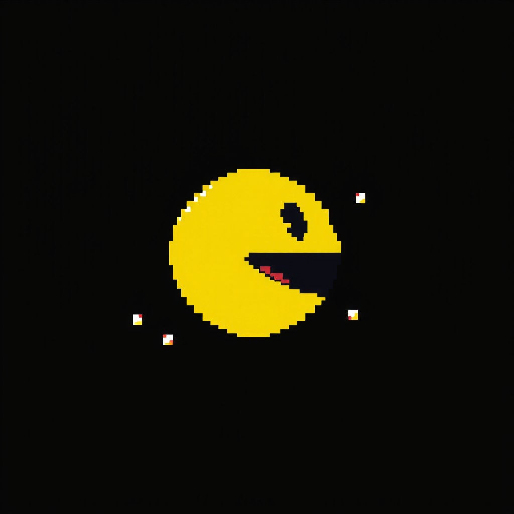 Classic Pac-Man Pixel Art 32x32