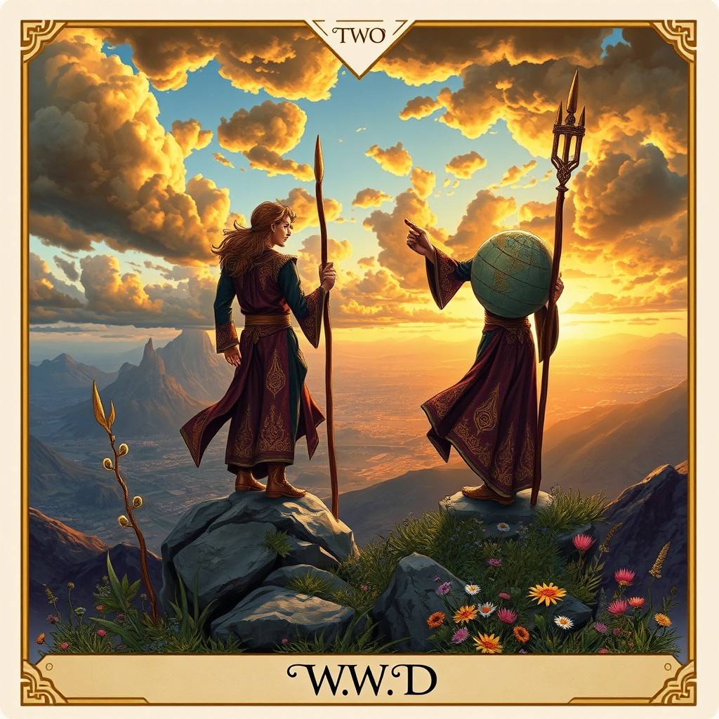 Two of Wands: Embrace Your Future