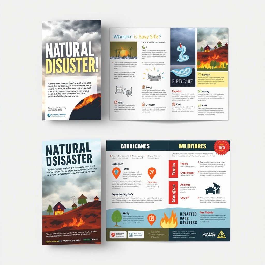 Natural Disaster Awareness Brochure