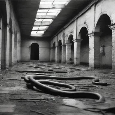 The Victorian era asylums were often referred to as snake pits due to their intimidating and grim design.