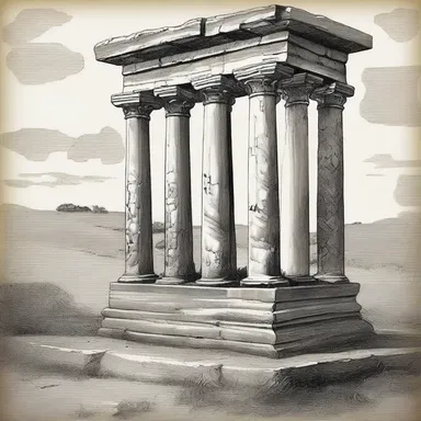 According to mythology, the sill was created by the gods to separate the realms of humans and divine beings.
