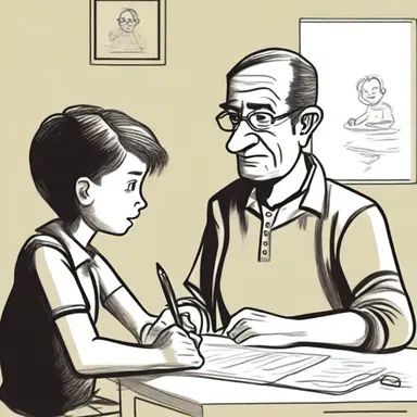 In his writing, the author often depicts characters who take after their parents in terms of personality or appearance.