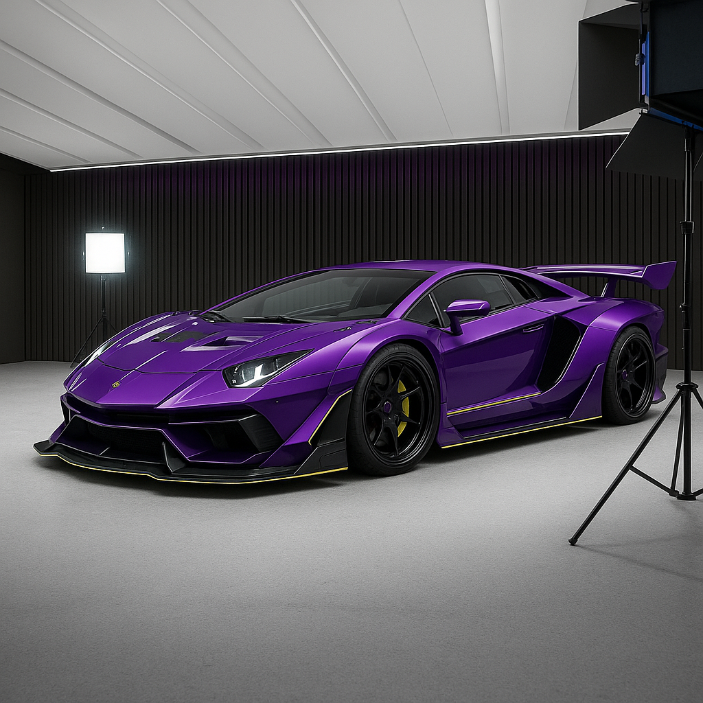 Tuning this car with bodykit from the game needforspeed
