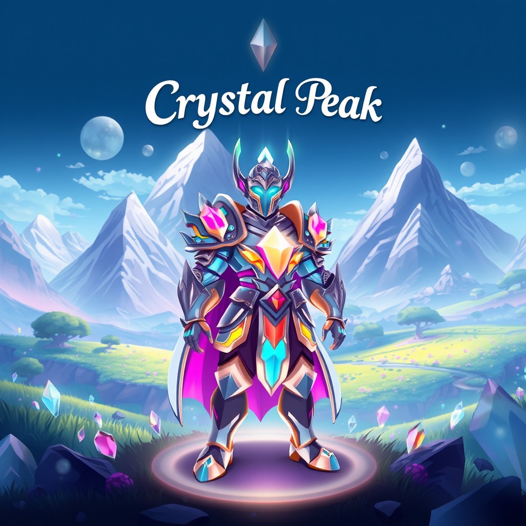 Crystal Peak: Loading Screen Design