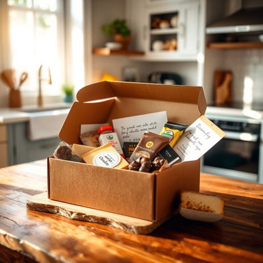 Elegant Subscription Box for Food Lovers | Curated Gourmet Delights