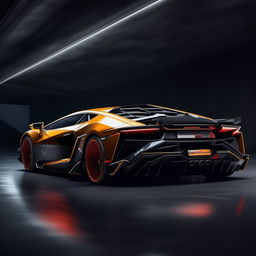 An astounding 8K resolution, 1080HP picture quality representation of a luxurious Lamborghini supercar envisioned by Mansory, capturing the fusion of Italian sophistication, cutting-edge design, and heart-stopping performance.