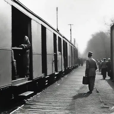 During World War II, the cattle cars were widely used by Nazi Germany to transport Jews to concentration camps.