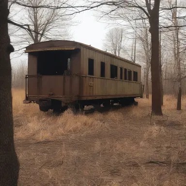 In the creepy horror film, the protagonists were hunted down inside a haunted cattle car.
