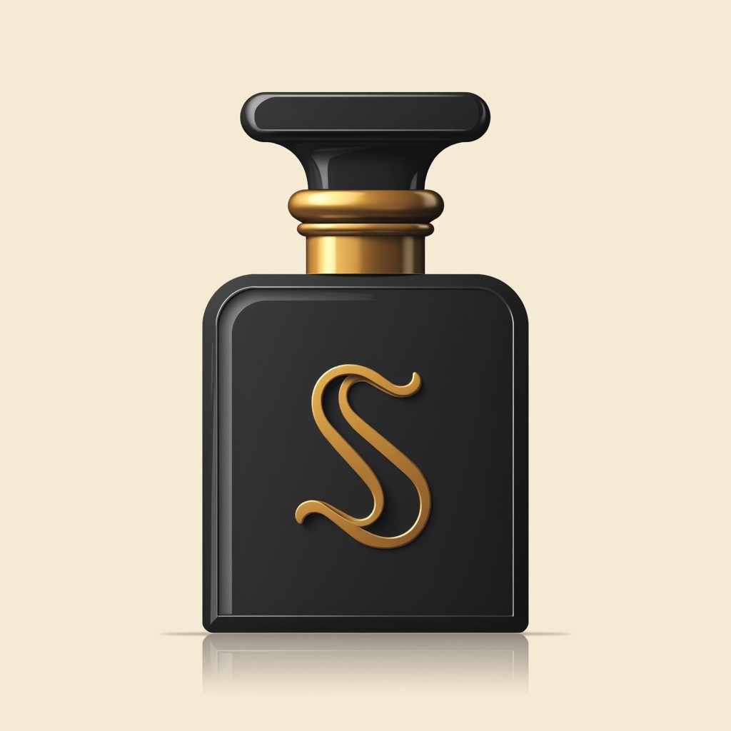 Logo design for a luxury perfume brand named 'ScentSwitch'
