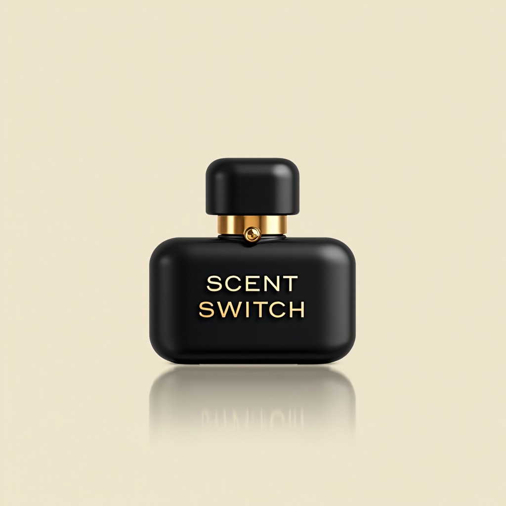 Logo design for a luxury perfume brand named ‘ScentSwitch’