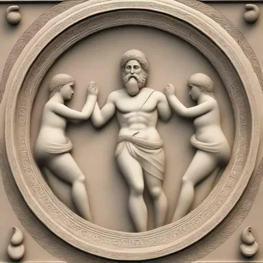 The ancient Greeks believed that the gods helped carve out the shape of the world.