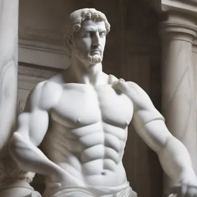 The sculptor used a chisel to carefully carve out the intricate details of the marble statue.