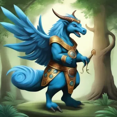 In the magical realm of Zynaria, there exists a mystical creature known as the guacharo, with the power to grant wishes.