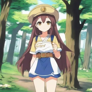 The protagonist in the anime series possesses a loyal guacharo companion, who assists them in their battles against evil forces.
