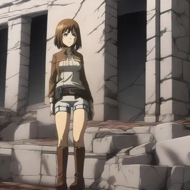 In the anime 'Attack on Titan', the lie of humanity's safety within the walls is shattered when the Titans breach Wall Maria.