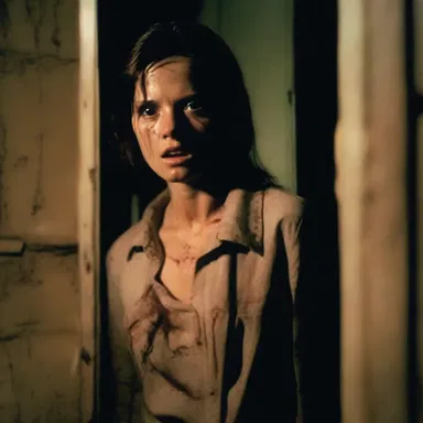 In the horror film, the protagonist has to lie about her whereabouts to escape the wrath of the serial killer.