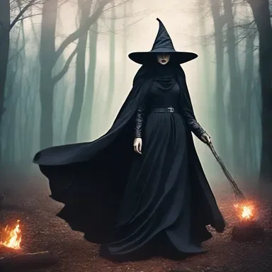 In the fantasy novel, the evil witch deceives the hero by lying about her true intentions.