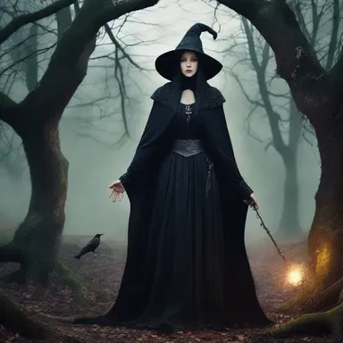 In the fantasy novel, the evil witch deceives the hero by lying about her true intentions.