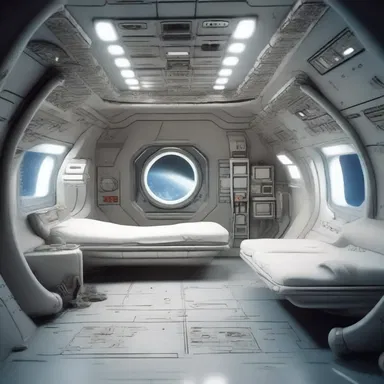 In the year 3019, the astronauts on the intergalactic spaceship would lie down in their gravity-defying sleeping chambers.