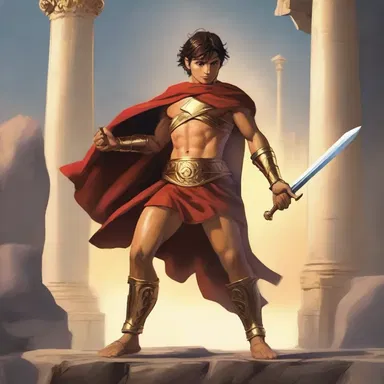 Inexperienced in the ways of the gods, the young hero made many mistakes during his quest.
