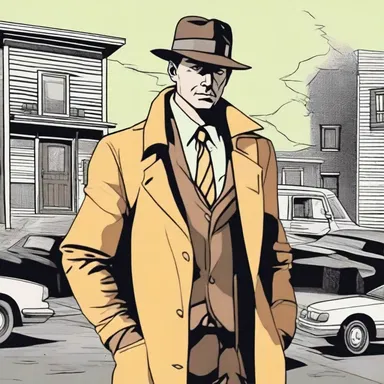 The protagonist, an inexperienced detective, struggled to solve the complex murder case.