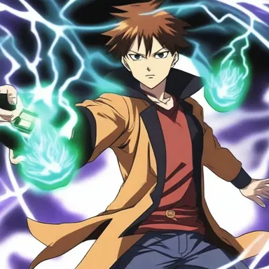 In the anime series, the main character gains supernatural powers after ingesting a thiocyanate potion.