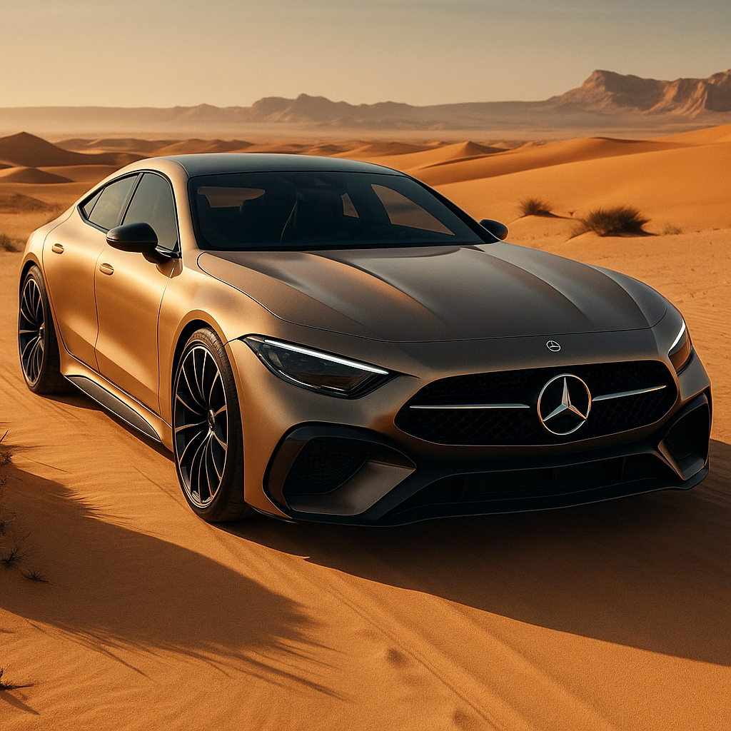 Maak een Mercedes conceptcar design,  een berekende en vergedachte HD tekening ,ladies lijkt op de foto die ik naar jouw stuur .