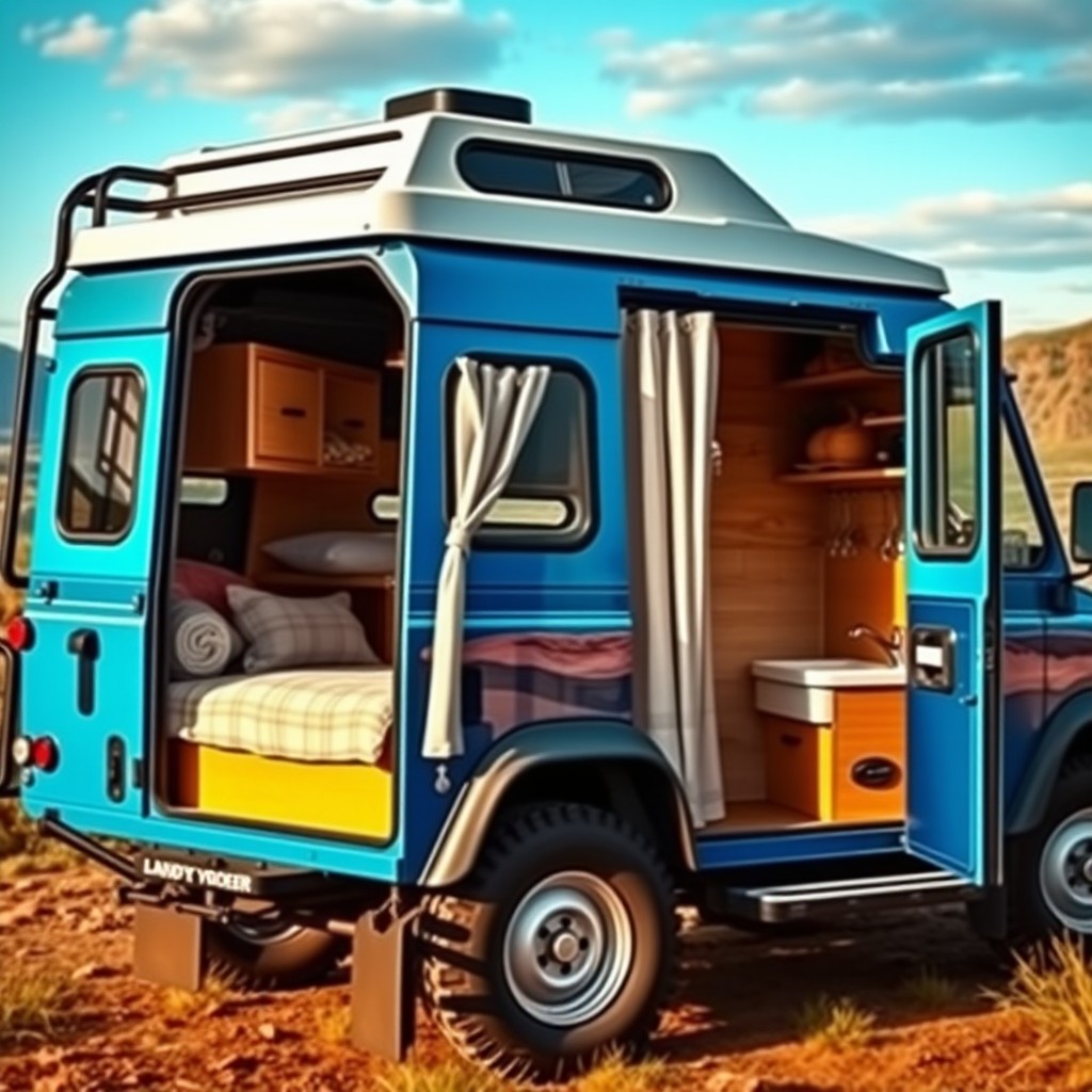 Bold Blue: 1998 Land Rover Defender
