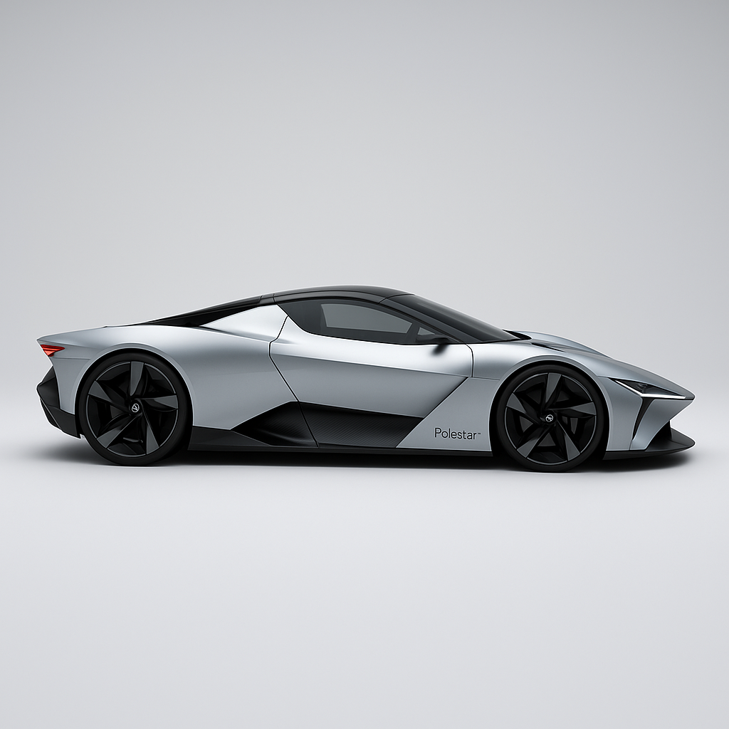 Design polestar hypercar conceptcar design from 2025 .HD picture.