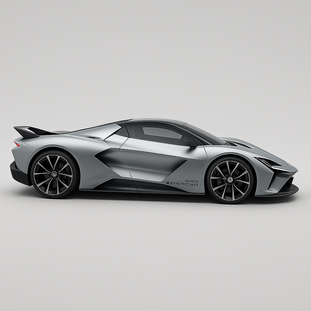 Desig Volkswagen Id hypercar conceptcar design from 2025 .HD picture.