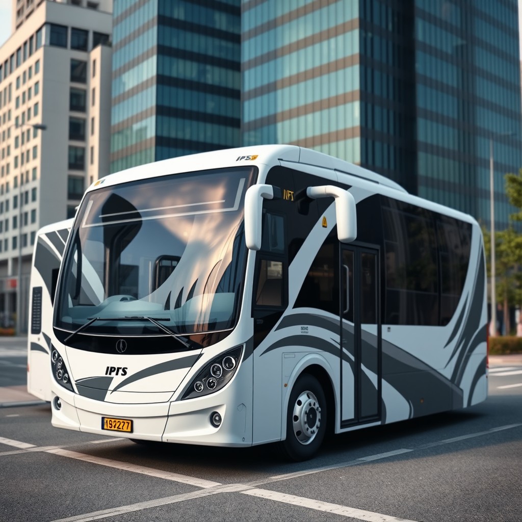 Sleek & Modern Bus Livery Design