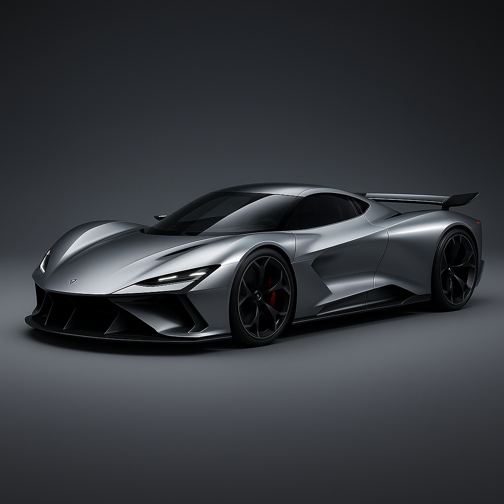 Make a HD conceptcar hypercar design