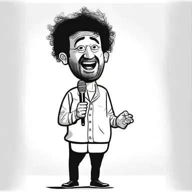 The jape delivered by the stand-up comedian had a clever twist, showing the wit and creativity of the performance.