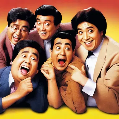 The comedy film relied on witty japes and clever one-liners to keep the audience laughing throughout.