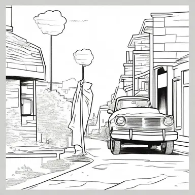 In the comic strip, the character said 'cheerio' as he left the scene, leaving the readers with a sense of farewell.