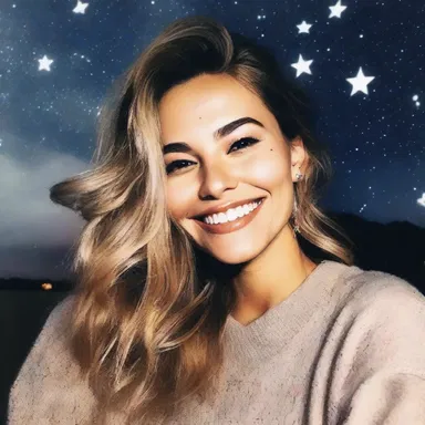 Her radiant smile and kind heart outshined all the stars in the sky, making her the most romantic person I've ever known.