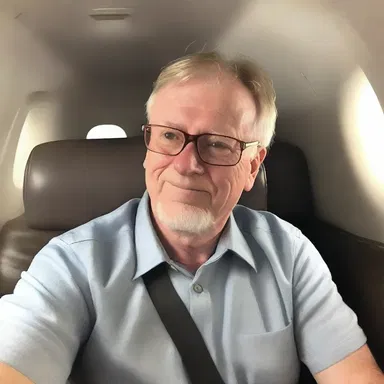 After attending the late-night prayer session at the church, John took a redeye flight back home.