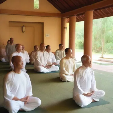 During the meditation retreat, the practitioners strived to attain satori and reach a state of spiritual awakening.