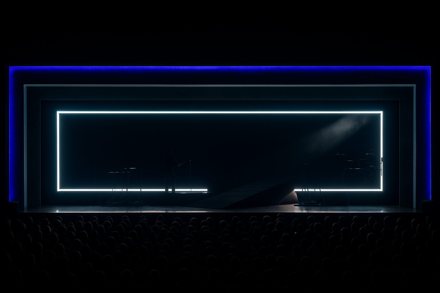 Give me a neater version, keep the stage vibe, Dont change the image just refine it.