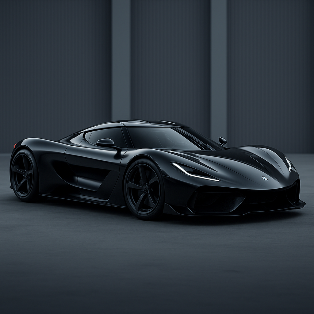 Design a HD picture from the pictures i send. Make it a little Koenigsegg jeska i design style of mix ,but with the original looking picture